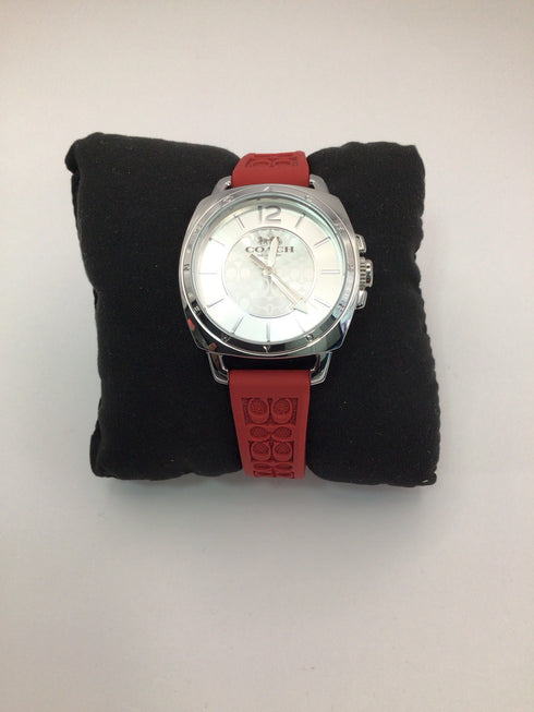 Coach Red Rubber Watch 14503878